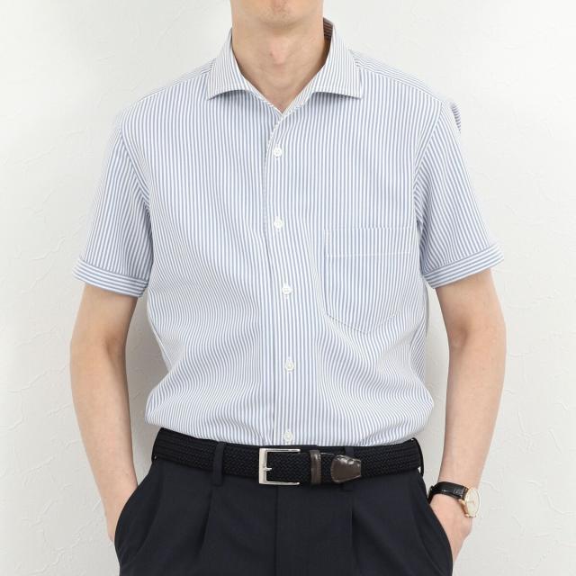 ノーリーズ グッドマン（NOLLEY’S goodman）/《ビジカジ対応》ノータイシャツ イタリアンカラーSS 26SS_15