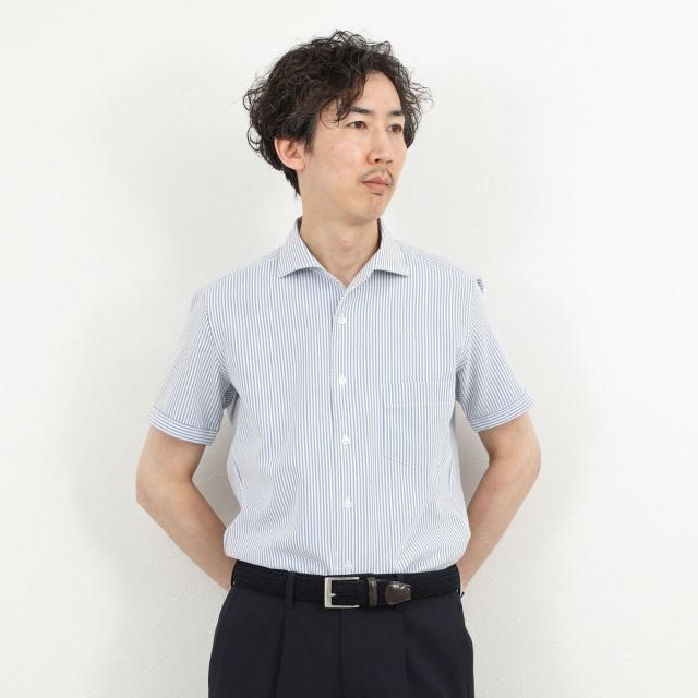 ノーリーズ グッドマン（NOLLEY’S goodman）/《ビジカジ対応》ノータイシャツ イタリアンカラーSS 26SS_17