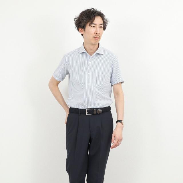 ノーリーズ グッドマン（NOLLEY’S goodman）/《ビジカジ対応》ノータイシャツ イタリアンカラーSS 26SS_18