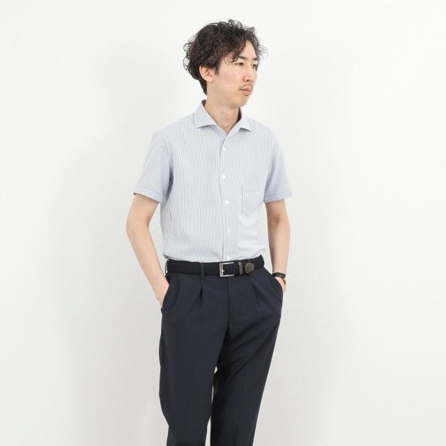 ノーリーズ グッドマン（NOLLEY’S goodman）/《ビジカジ対応》ノータイシャツ イタリアンカラーSS 26SS_19