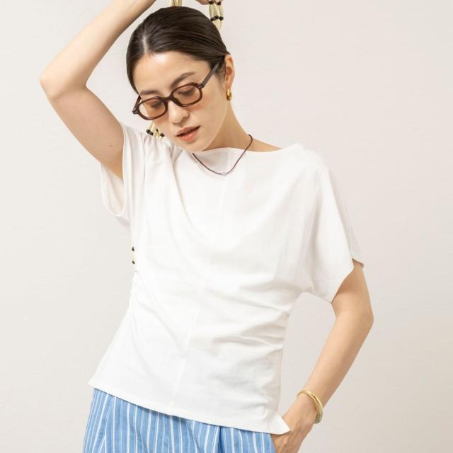 マクウェル（MAQWEL）/【MAQWEL/マクウェル】ウォッシャブルタックドルマンＴ_1