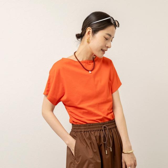 マクウェル（MAQWEL）/【MAQWEL/マクウェル】ウォッシャブルタックドルマンＴ_2