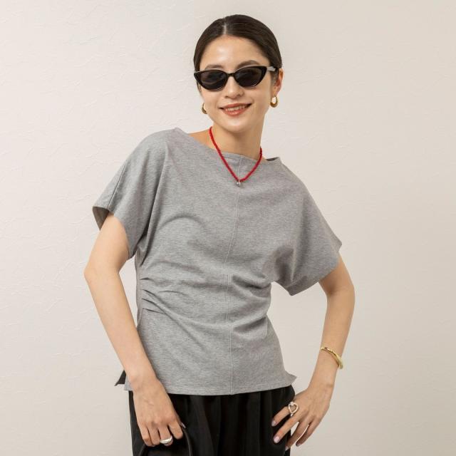 マクウェル（MAQWEL）/【MAQWEL/マクウェル】ウォッシャブルタックドルマンＴ