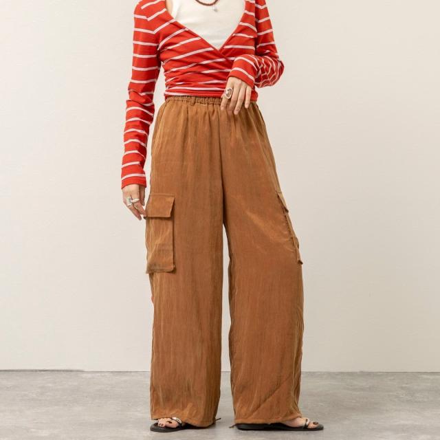 マクウェル（MAQWEL）/《セットアップ対応》【MAQWEL/マクウェル】クラッシュフィブリルカーゴパンツ 11,286円