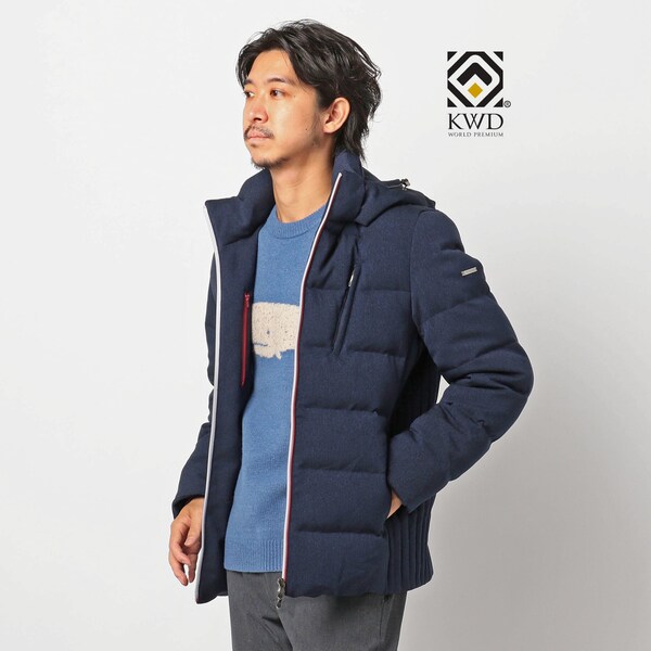 ノーリーズ メンズ Nolley S 河田フェザー ストレッチ ダウン ジャケットの通販はau Pay マーケット Brand Square By Oioi ブランドスクエアbyマルイ