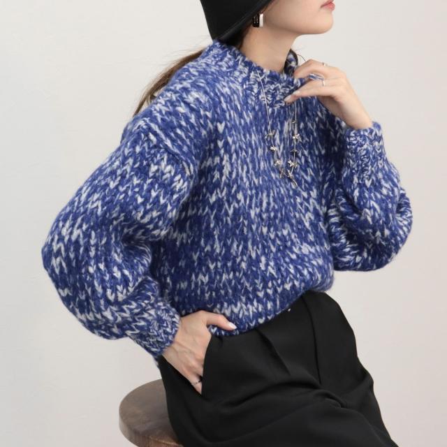 フレディ＆グロスター（FREDY&GLOSTER）/【TRICOTS JEAN MARC/トリコジャンマルク】別注カラー有り、カラーニット