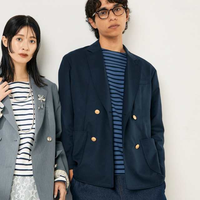 フレディ＆グロスター（FREDY&GLOSTER）/【GLOSTER/グロスター】NAVY BLAZER ネイビーブレザー 紺ブレ 金ボタン ダブル