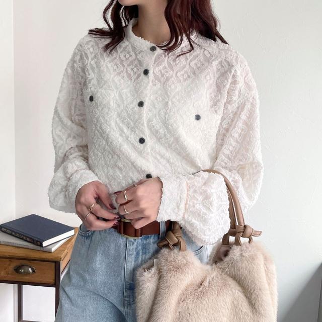 フレディ＆グロスター（FREDY&GLOSTER）/フリンジジャガードシャツの通販は