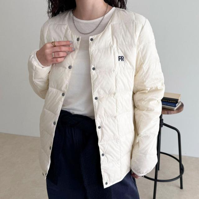 フレディエミュ（fredy emue）/《別注》【TAION/タイオン】CREW NECK BUTTON DOWN JK ダウンジャケット