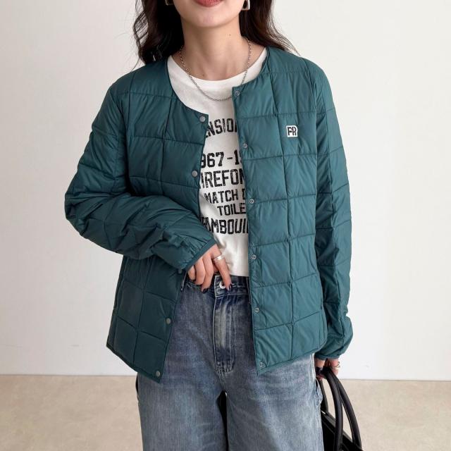 フレディエミュ（fredy emue）/《別注》【TAION/タイオン】CREW NECK BUTTON DOWN JK ダウンジャケット