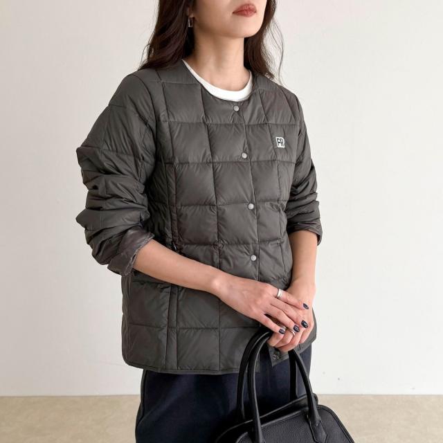 フレディエミュ（fredy emue）/《別注》【TAION/タイオン】CREW NECK BUTTON DOWN JK ダウンジャケット