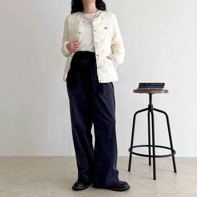 フレディエミュ（fredy emue）/《別注》【TAION/タイオン】CREW NECK BUTTON DOWN JK ダウンジャケット