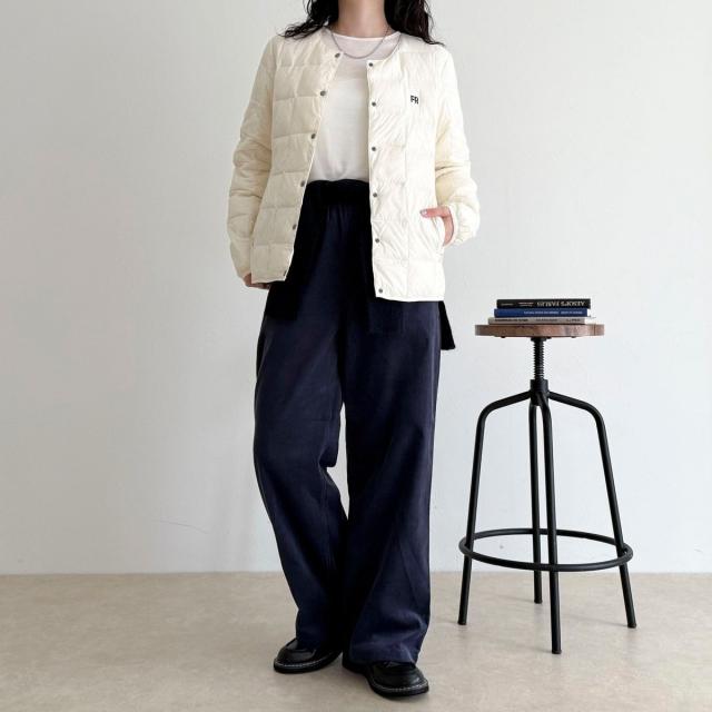 フレディエミュ（fredy emue）/《別注》【TAION/タイオン】CREW NECK BUTTON DOWN JK ダウンジャケット