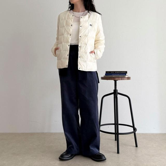 フレディエミュ（fredy emue）/《別注》【TAION/タイオン】CREW NECK BUTTON DOWN JK ダウンジャケット