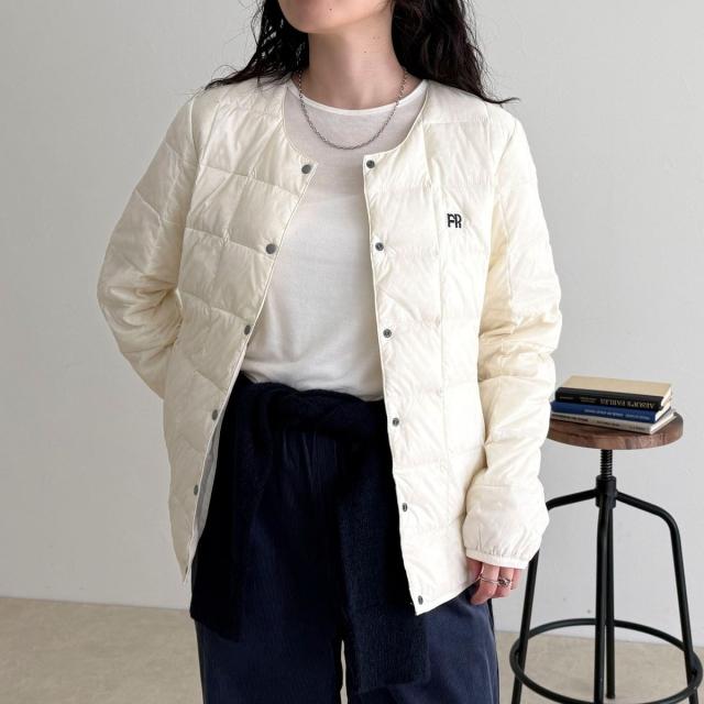 フレディエミュ（fredy emue）/《別注》【TAION/タイオン】CREW NECK BUTTON DOWN JK ダウンジャケット