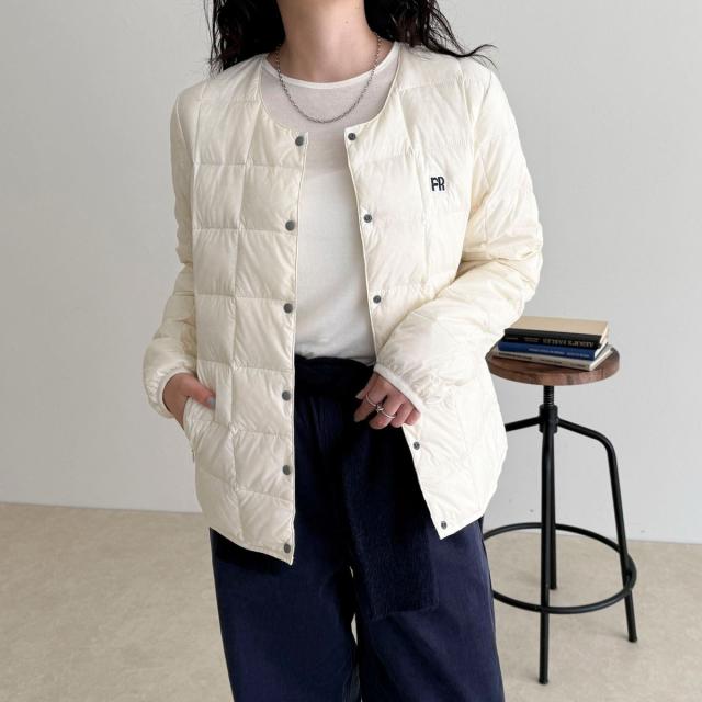 フレディエミュ（fredy emue）/《別注》【TAION/タイオン】CREW NECK BUTTON DOWN JK ダウンジャケット