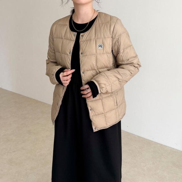 フレディエミュ（fredy emue）/《別注》【TAION/タイオン】CREW NECK BUTTON DOWN JK ダウンジャケット