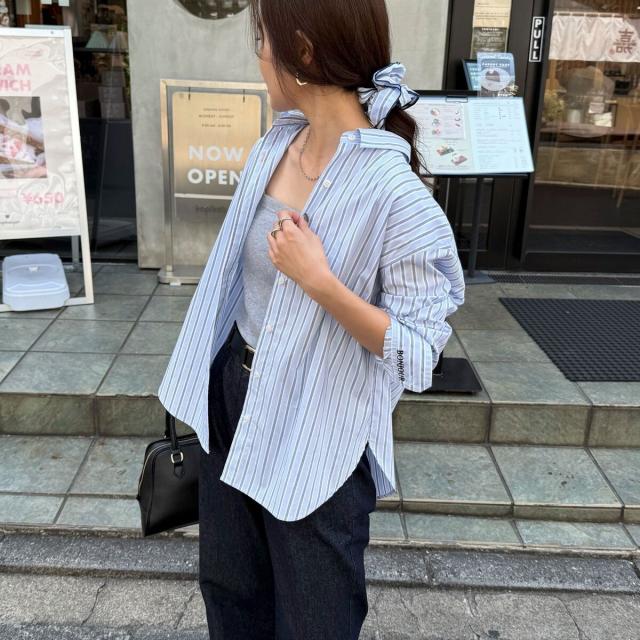 フレディエミュ（fredy emue）/《WEB限定》ベーシックエンブロイダリーシャツ シュシュset