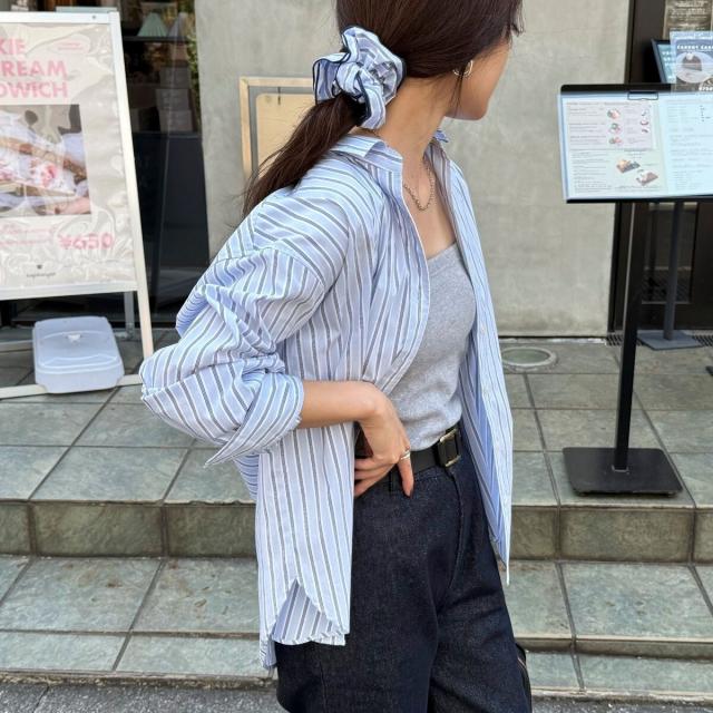 フレディエミュ（fredy emue）/《WEB限定》ベーシックエンブロイダリーシャツ シュシュset