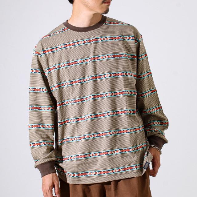 グロスター（GLOSTER）/【PENDLETON】Jacquard LS Tee ジャガードロンT