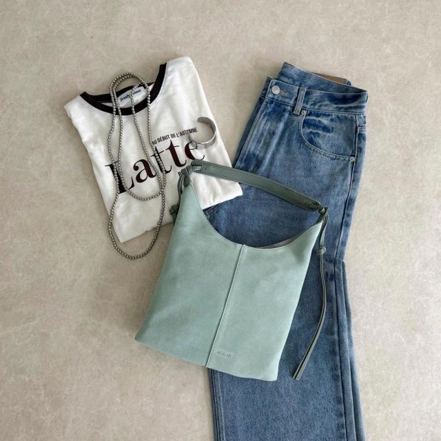 フレディエミュ（fredy emue）/スエード結びハンドルワンショルバッグ