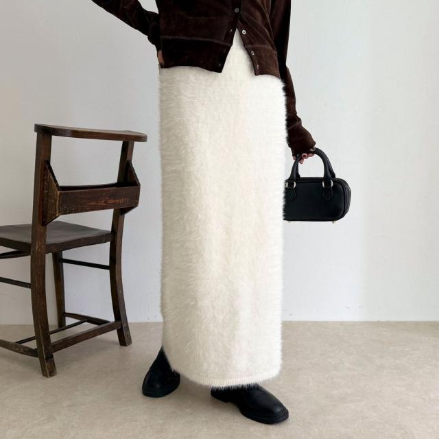 フレディエミュ（fredy emue）/シャギーニットスカート