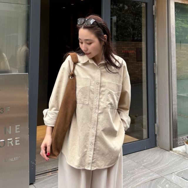 フレディエミュ（fredy emue）/コーデュロイシャツ