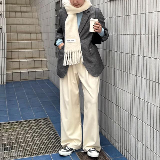 フレディエミュ（fredy emue）/《セットアップ対応》ツィードオーバージャケット