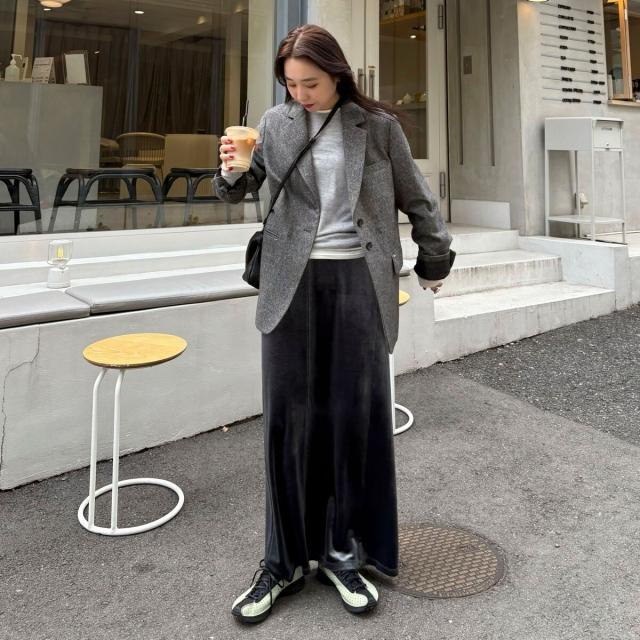 フレディエミュ（fredy emue）/《セットアップ対応》ツィードオーバージャケット