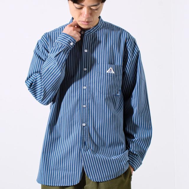 グロスター（GLOSTER）/【GEVACO/ゲバコ】起毛バンドカラーシャツ