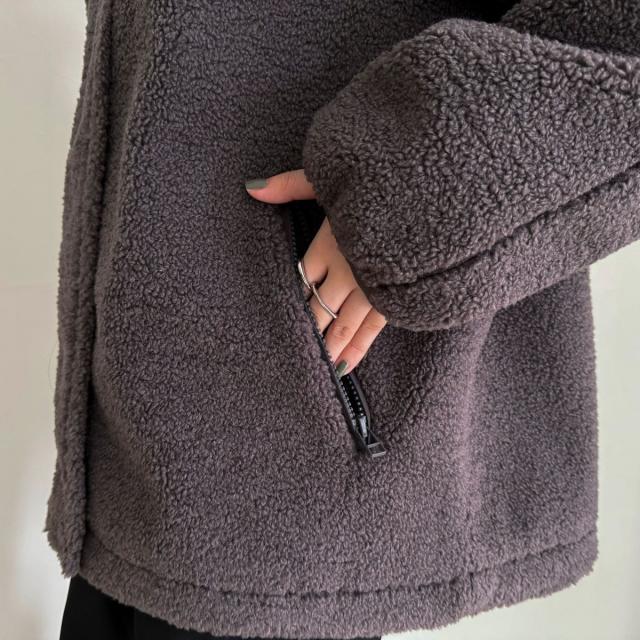 フレディエミュ（fredy emue）/《防風》ボアノーカラーブルゾン