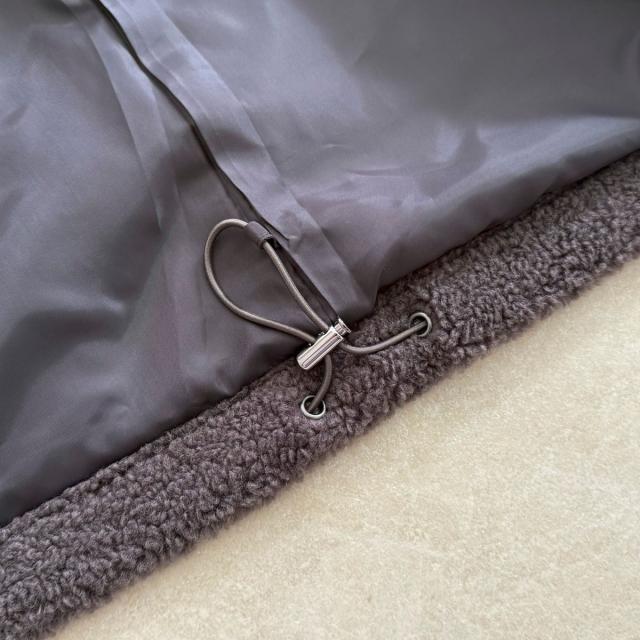 フレディエミュ（fredy emue）/《防風》ボアノーカラーブルゾン