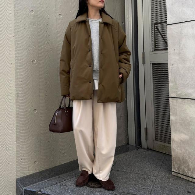 フレディエミュ（fredy emue）/【軽くて暖かい◎】Sorona PADDING COAT