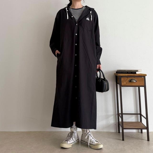 フレディエミュ（fredy emue）/【GEVACO/ゲバコ】フーディーシャツワンピース