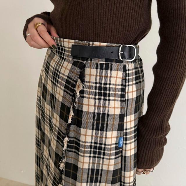 フレディエミュ（fredy emue）/【GEVACO/ゲバコ】チェックサイドベルト