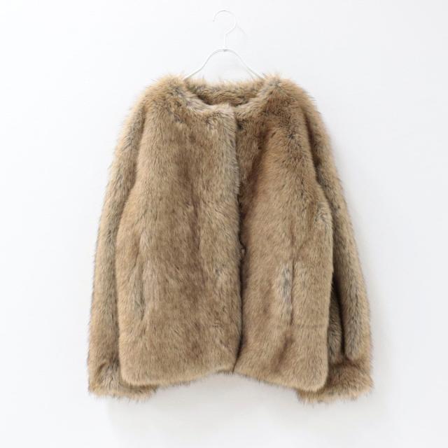 フレディエミュ（fredy emue）/《WEB限定》【HAVELESS/ハブレス】BLAIRマフラ付きファーコート