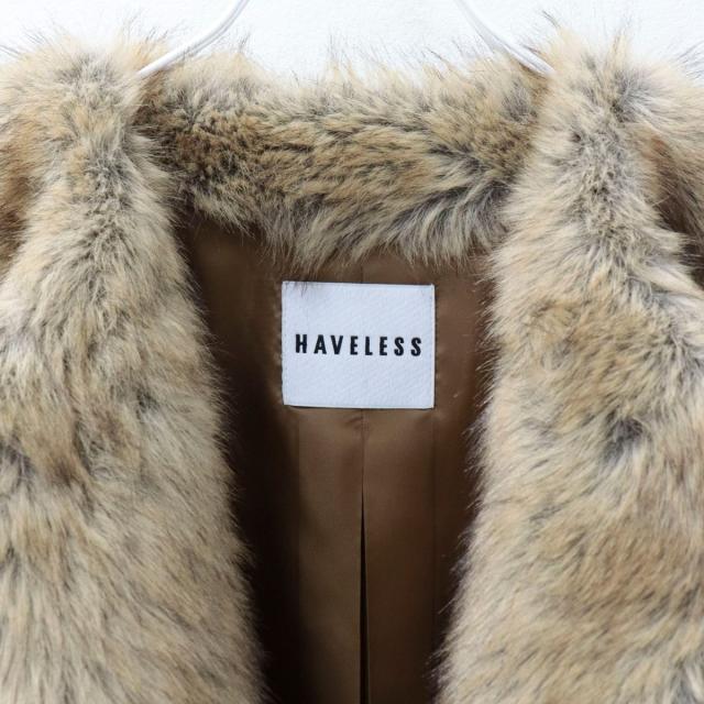 フレディエミュ（fredy emue）/《WEB限定》【HAVELESS/ハブレス】BLAIRマフラ付きファーコート