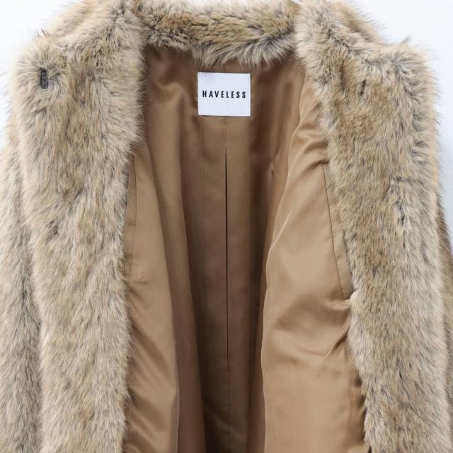 フレディエミュ（fredy emue）/《WEB限定》【HAVELESS/ハブレス】BLAIRマフラ付きファーコート