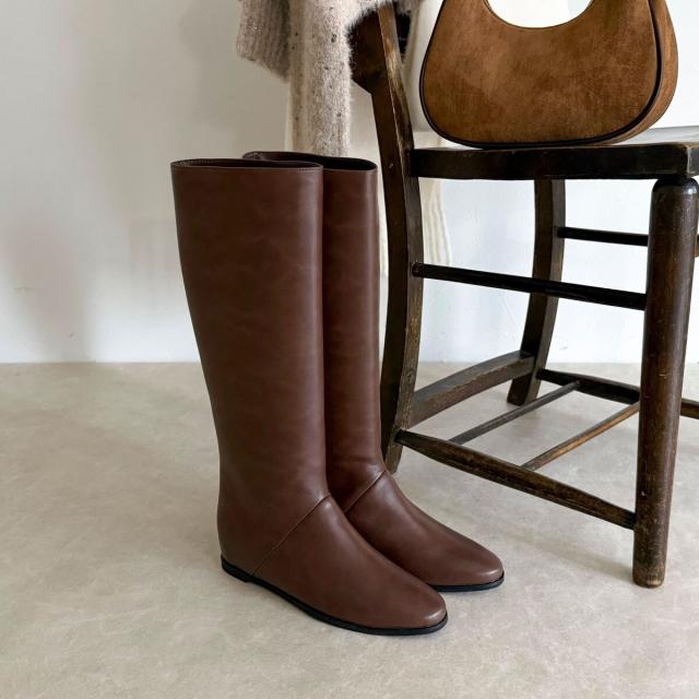 フレディエミュ（fredy emue）/【ATELIER BRUGGE / アトリエブルージュ】インヒールロングブーツ