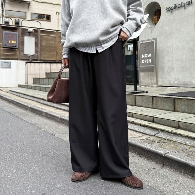 フレディエミュ（fredy emue）/ウールライク5ポケイージーパンツ