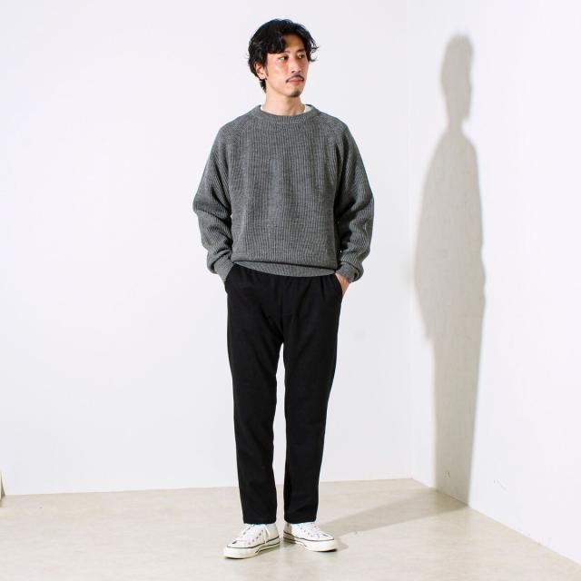 NEW】グロスター（GLOSTER）/【Vincent et Mireille】Rib CLASSIC CREWNECK