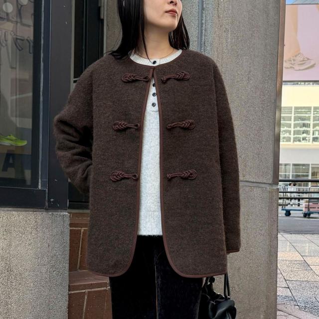 フレディエミュ（fredy emue）/圧縮ニットチャイナコート