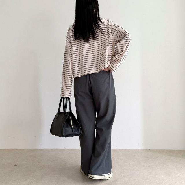 フレディエミュ（fredy emue）/【新色登場】〈接触冷感×UVカット/マルチ機能〉ドライオックスセミワイドイージーパンツ_6