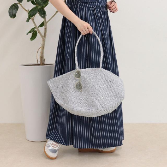 フレディエミュ（fredy emue）/【BAGMATI/バグマティ】ラメコードフレアトートバッグ
