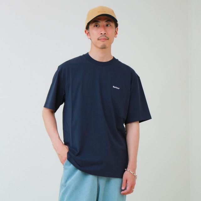 グロスター（GLOSTER）/【BARBOUR/バブアー】LOGO OS T−SHIRT