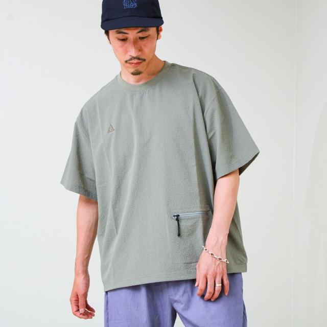 グロスター（GLOSTER）/【GERRY/ジェリー】Seersucker Vent Mesh S/S PO Shirt