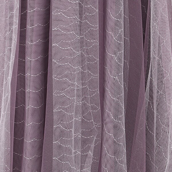 ドリードール（Dorry Doll）/刺繍切り替えチュールスカートフィット