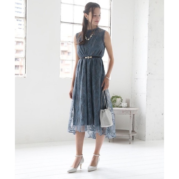 ドリードール（Dorry Doll）/ラメ総レースフィッシュテールドレス