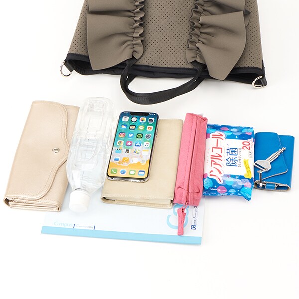 キュリ ビスキュイ（CURI BISCUI）/【CURIBISCUI】ネオプレン フリル