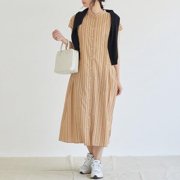 New ドゥ アルシーヴ ストライプ タック切替ワンピースの通販はau Pay マーケット Brand Square By Oioi ブランドスクエアbyマルイ